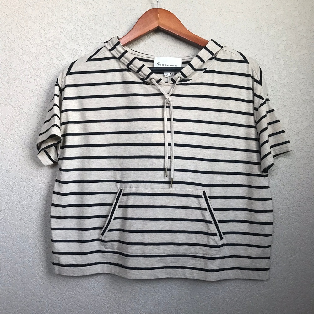 Two by Vince Camuto Leisure Knit Top Medium NWT